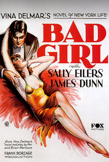 Bad Girl Sally Eilers James Dunn Movie 1931 Mad Men Art Vintage Ad Art Collection
