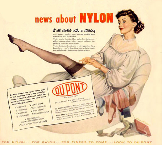 Of Nylon Du Pont 20