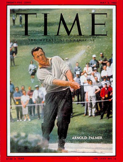 1960-05 Arnold Palmer Golf Copyright Time Magazine | Time Magazine Covers 1923-1970