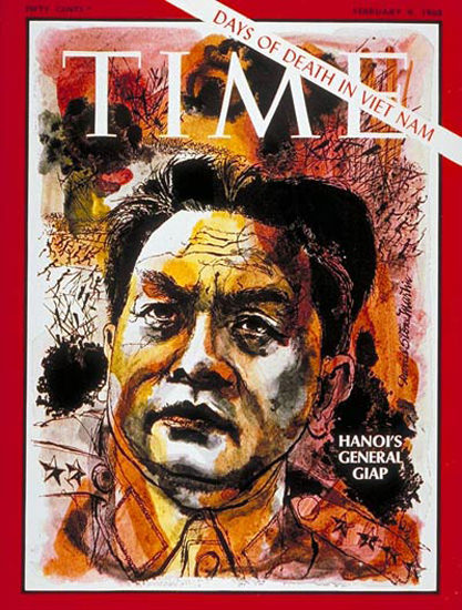 1968-02 General Vo Nguyen Giap Copyright Time Magazine | Time Magazine Covers 1923-1970