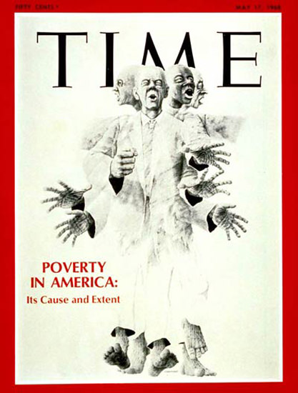 1968-05 Poverty in America Copyright Time Magazine | Time Magazine Covers 1923-1970