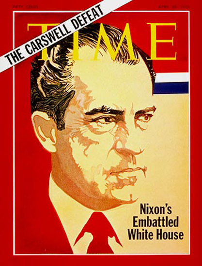 1970-04 Richard Nixon Copyright Time Magazine | Time Magazine Covers 1923-1970