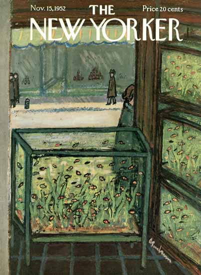 Abe Birnbaum The New Yorker 1952_11_15 Copyright | The New Yorker Graphic Art Covers 1946-1970