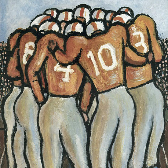 Abe Birnbaum The New Yorker 1958_10_25 Copyright crop | Best of Vintage Cover Art 1900-1970