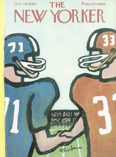 Abe Birnbaum The New Yorker 1960_10_29 Copyright | The New Yorker Graphic Art Covers 1946-1970