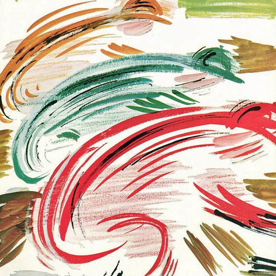 Abe Birnbaum The New Yorker 1961_04_22 Copyright crop | Best of Vintage Cover Art 1900-1970