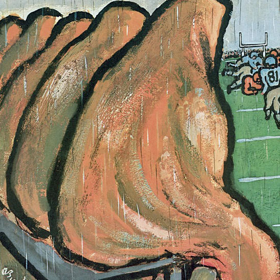Abe Birnbaum The New Yorker 1961_11_18 Copyright crop | Best of 1960s Ad and Cover Art
