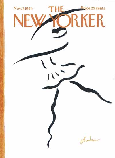 Abe Birnbaum The New Yorker 1964_11_07 Copyright | The New Yorker Graphic Art Covers 1946-1970