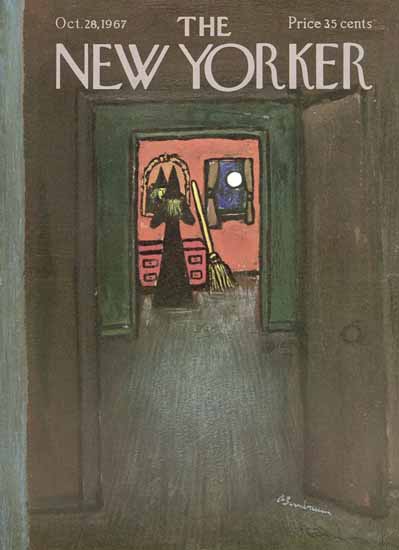 Abe Birnbaum The New Yorker 1967_10_28 Copyright | The New Yorker Graphic Art Covers 1946-1970