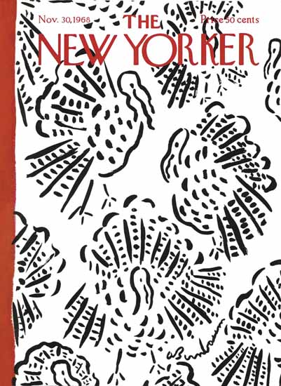 Abe Birnbaum The New Yorker 1968_11_30 Copyright | The New Yorker Graphic Art Covers 1946-1970