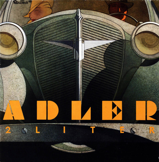 Adler 2 Liter Sedan Cabriolet 1938 | Vintage Cars 1891-1970