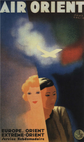 Air Orient France | Vintage Travel Posters 1891-1970