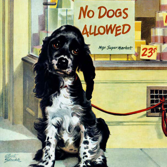 Albert Staehle Butch Saturday Evening Post 1946_08_24 Copyright crop | Best of Vintage Cover Art 1900-1970