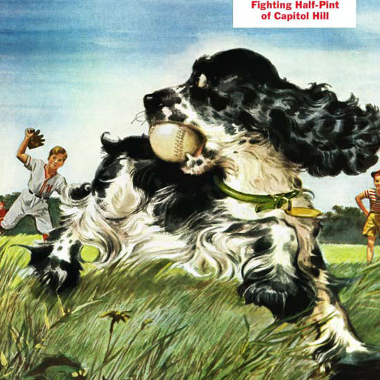 Albert Staehle Butch Saturday Evening Post 1949_06_18 Copyright crop | Best of 1940s Ad and Cover Art