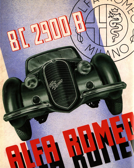 Alfa Romeo 8C 2900 B 1938 | Vintage Cars 1891-1970
