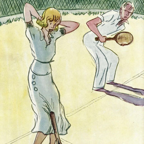 Alice Harvey The New Yorker 1933_09_09 Copyright crop | Best of Vintage Cover Art 1900-1970
