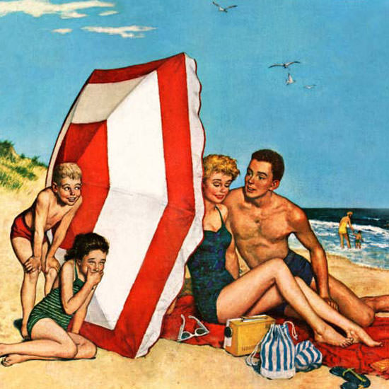 Amos Sewell Saturday Evening Post Love 1960_08_13 Copyright crop | Best of Vintage Cover Art 1900-1970
