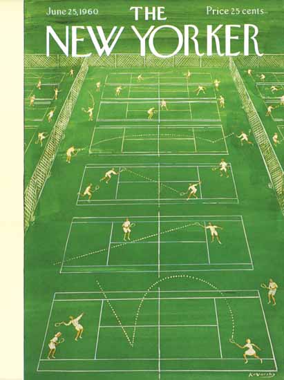 Anatol Kovarsky The New Yorker 1960_06_25 Copyright | The New Yorker Graphic Art Covers 1946-1970