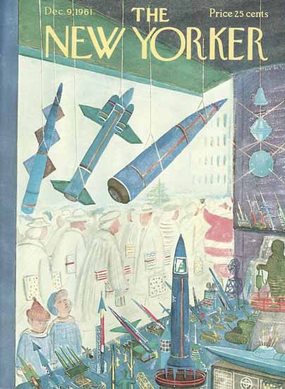 Anatol Kovarsky The New Yorker 1961_12_09 Copyright | The New Yorker Graphic Art Covers 1946-1970