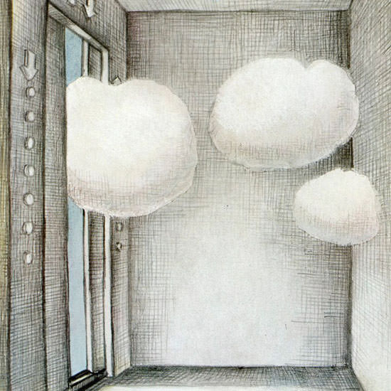 Andre Francois The New Yorker 1970_06_20 Copyright crop | Best of Vintage Cover Art 1900-1970