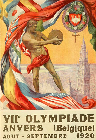 Antwers Summer Olympic Games 1920 | Sex Appeal Vintage Ads and Covers 1891-1970