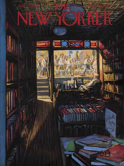 Arthur Getz The New Yorker 1957_07_20 Copyright | The New Yorker Graphic Art Covers 1946-1970