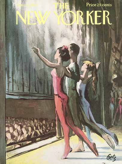 Arthur Getz The New Yorker 1962_01_20 Copyright | The New Yorker Graphic Art Covers 1946-1970
