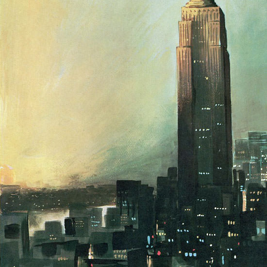 Arthur Getz The New Yorker 1962_03_03 Copyright crop | Best of 1960s Ad and Cover Art