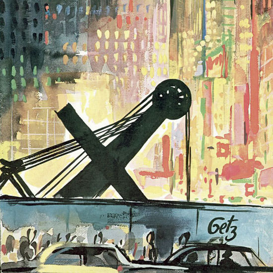 Arthur Getz The New Yorker 1964_04_11 Copyright crop | Best of 1960s Ad and Cover Art