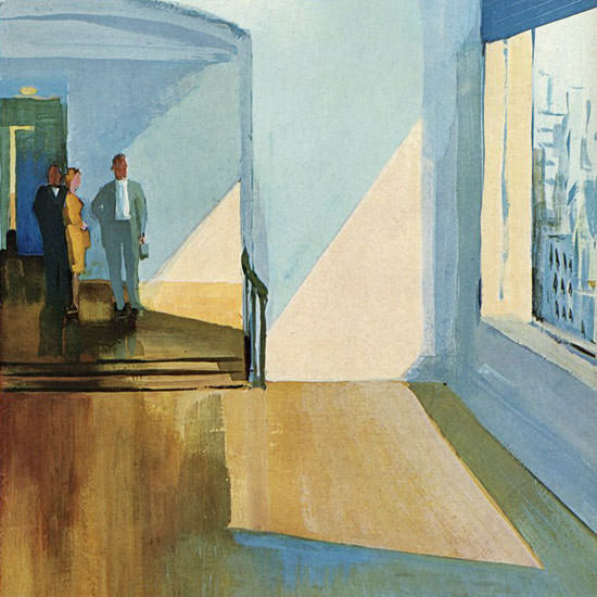 Arthur Getz The New Yorker 1964_08_15 Copyright crop | Best of 1960s Ad and Cover Art