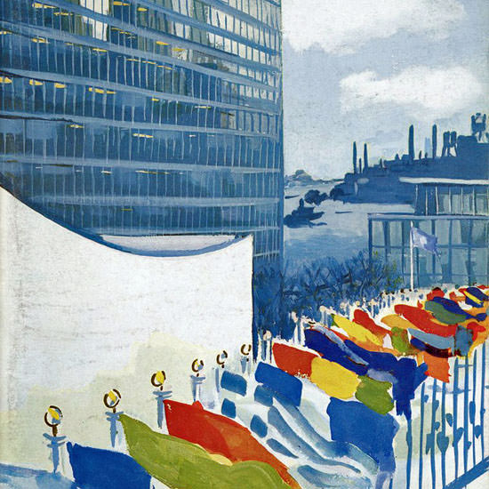 Arthur Getz The New Yorker 1964_11_14 Copyright crop | Best of Vintage Cover Art 1900-1970