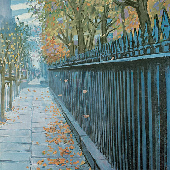 Arthur Getz The New Yorker 1968_10_19 Copyright crop | Best of 1960s Ad and Cover Art