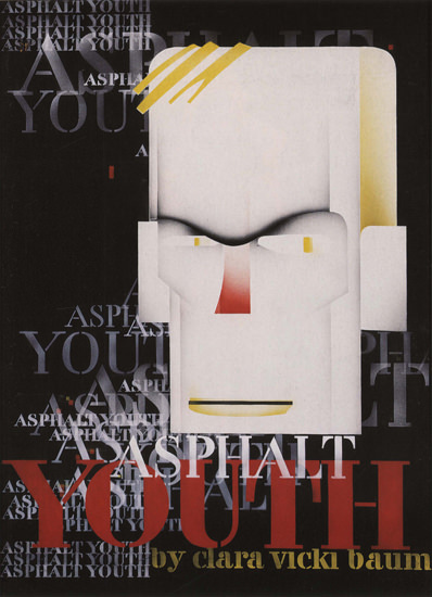 Asphalt Youth Clara Vicki Baum Netherlands | Vintage Ad and Cover Art 1891-1970
