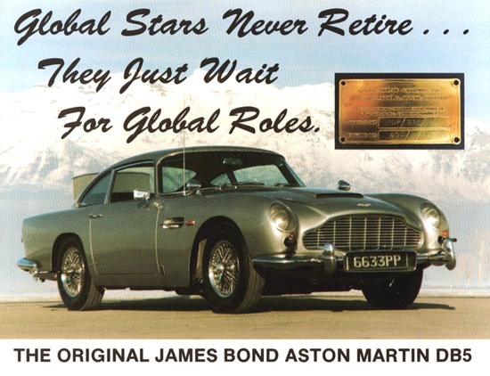 Aston Martin DB5 James Bond Movie Car 1963 | Vintage Cars 1891-1970