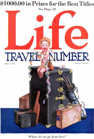 B Cory Kilvert Life Humor Magazine 1923-05-17 Copyright | Life Magazine Graphic Art Covers 1891-1936