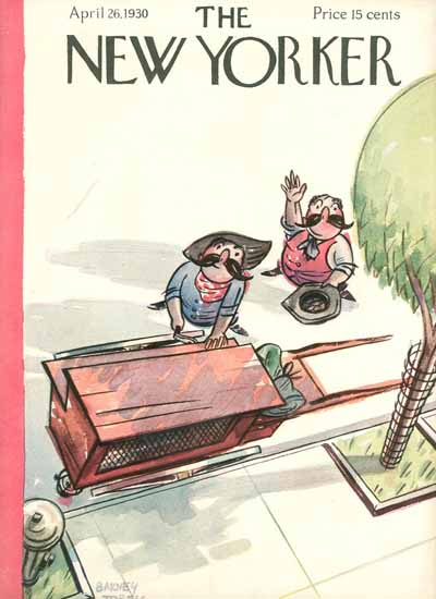 Barney Tobey The New Yorker 1930_04_26 Copyright | The New Yorker Graphic Art Covers 1925-1945