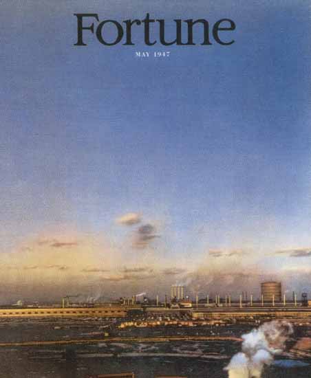 Barrett Gallagher Fortune Magazine May 1947 Copyright | Fortune Magazine Graphic Art Covers 1930-1959