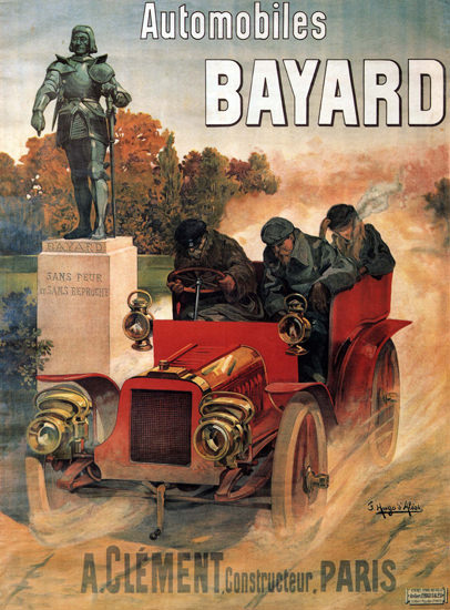Bayard Automobiles Constructeur Clement Paris | Vintage Cars 1891-1970