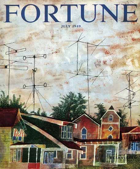 Ben Shahn Fortune Magazine July 1949 Copyright | Fortune Magazine Graphic Art Covers 1930-1959