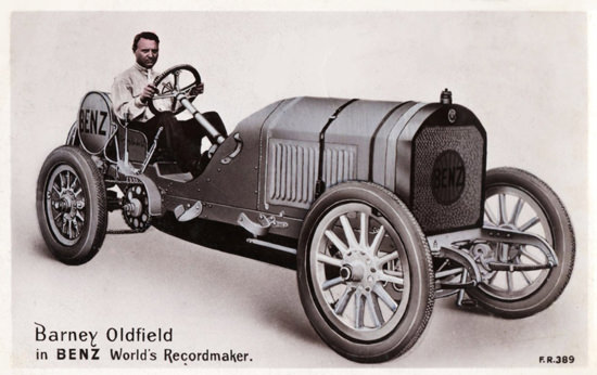 Benz Race Car 1910 World Record B Oldfield | Vintage Cars 1891-1970