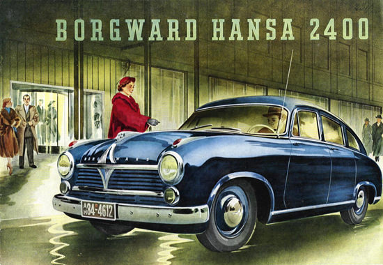 Borgward Hansa 2400 Model 1952 | Vintage Cars 1891-1970