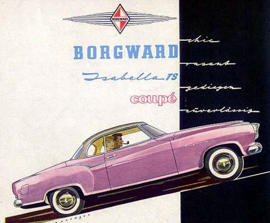 Borgward Isabella TS Coupe 1957 | Vintage Cars 1891-1970