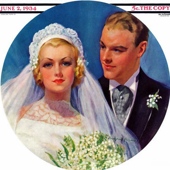 Bradshaw Crandell Saturday Evening Post 1934_06_02 Copyright crop | Best of Vintage Cover Art 1900-1970