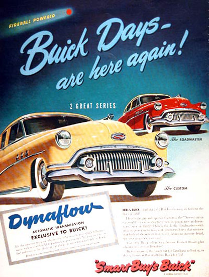 Buick 1951 Yellow Custom Red Roadmaster | Vintage Cars 1891-1970