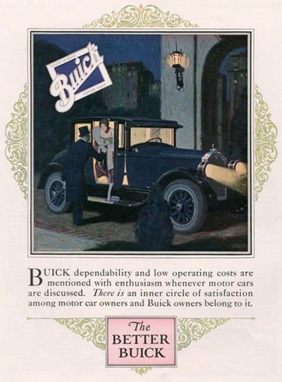 Buick Automobile Better Night | Vintage Cars 1891-1970