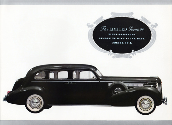 Buick Limited Series 90 Limousine 90L 1938 | Vintage Cars 1891-1970