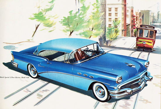 Buick Special Hardtop Riviera 1956 San Francisco | Vintage Cars 1891-1970