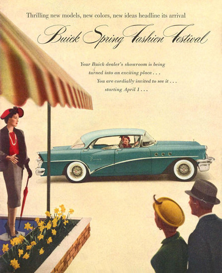 Buick Spring Fashion Festival 1955 | Vintage Cars 1891-1970