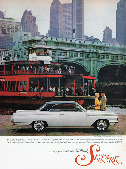 Buick V8 Skylark Coupe 1963 Knickerbocker | Vintage Cars 1891-1970