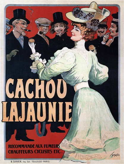 Cachou Lajaunie France | Sex Appeal Vintage Ads and Covers 1891-1970